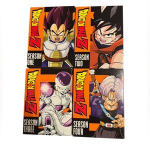 Dragon Ball Z DVD seasons 1-4 complete